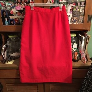 Sag Harbor Red Skirt